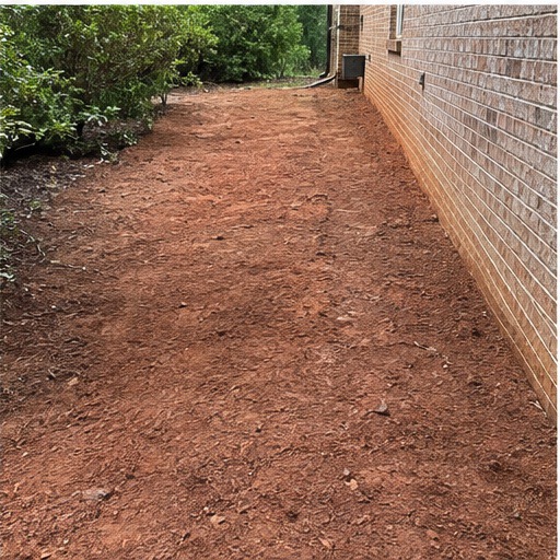 Six-stage yard drainage project, step 5