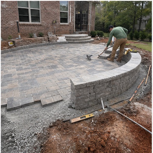 Six-stage outdoor-living project, step 5